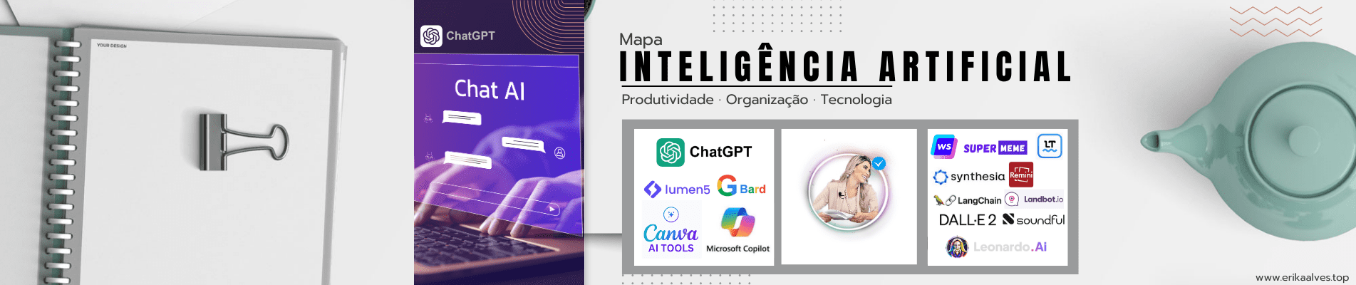 Ferramentas de IA para transformar a sua produtividade e organização