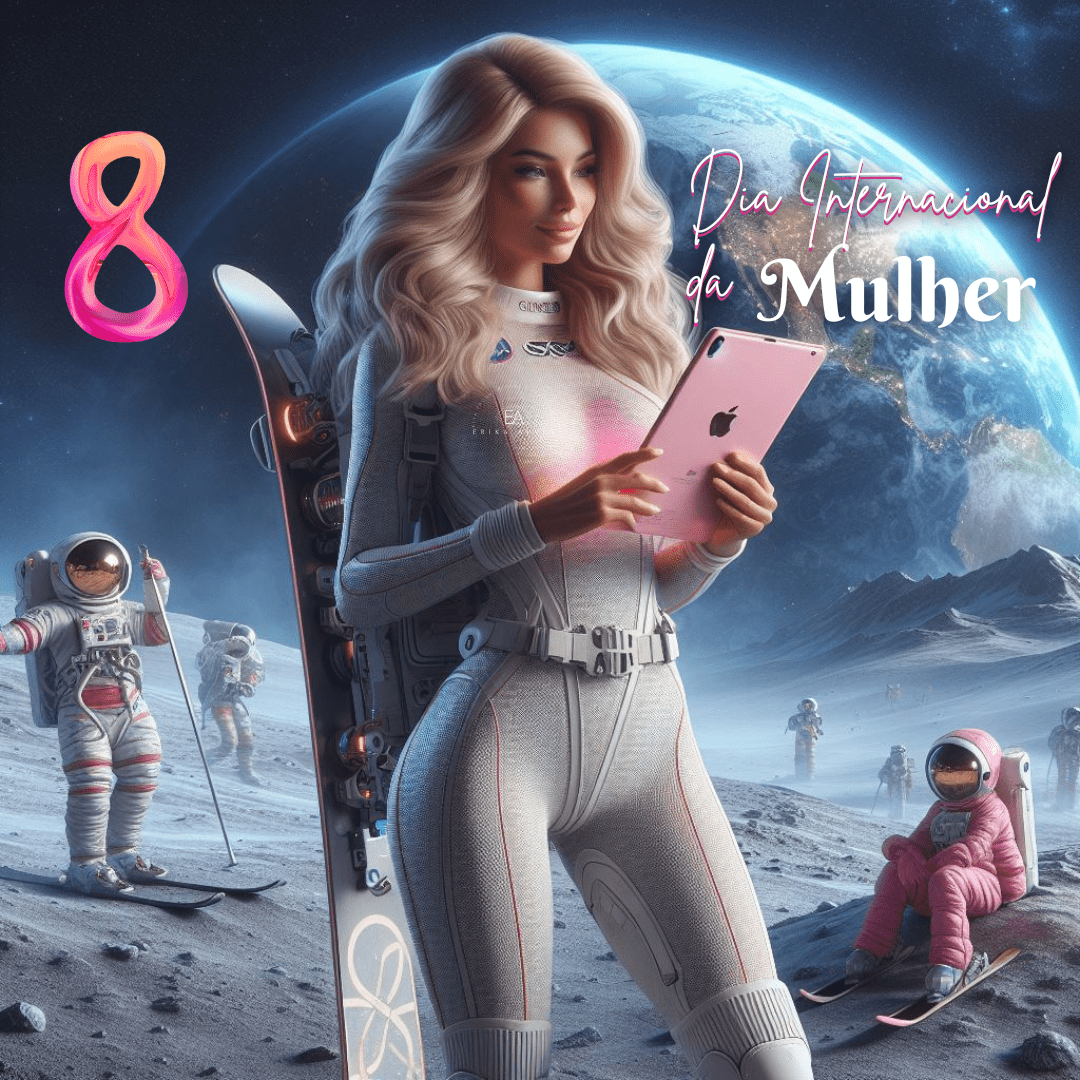 Explorando o Universo Feminino: Uma Jornada Interplanetária no Dia Internacional da Mulher