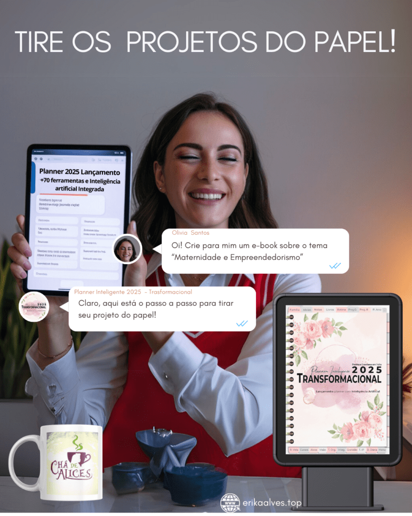 Planner Digital 2025 - com App e Inteligência Artificial