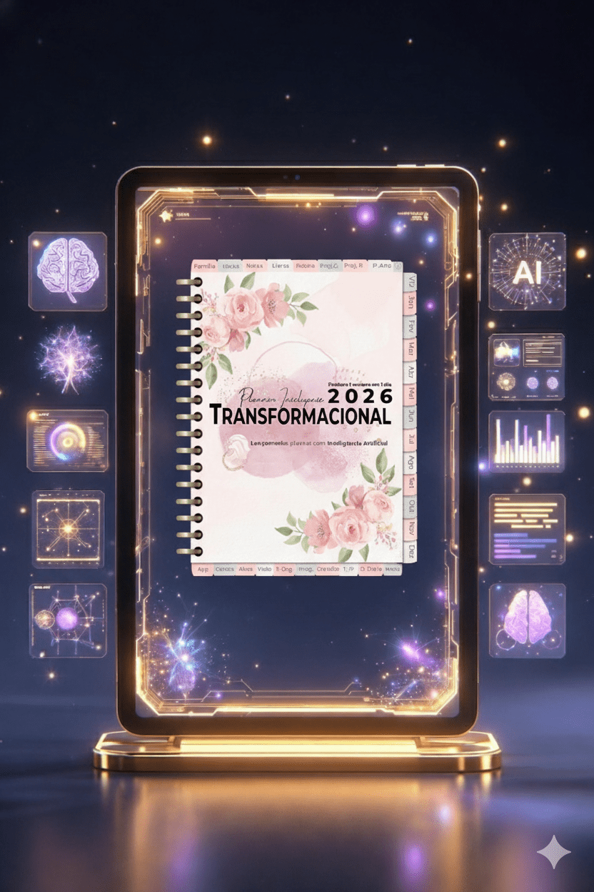 Planner Digital 2026 - Smart Digital Planner Premium with Artificial Intelligence US