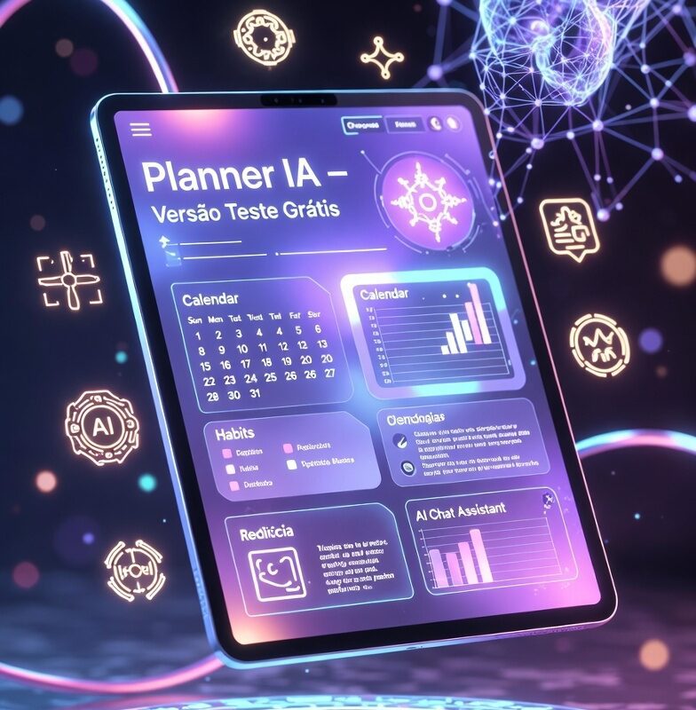 Google Livros - Planner 2026 com IA - Transformacional - Teste grátis