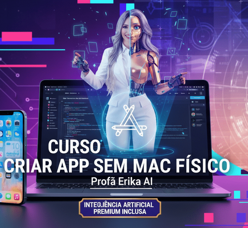 curso  Criar APP sem Mac Físico - Profa Erika IA premium